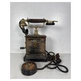 Antique Danish Magneto Desk Telephone