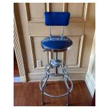 Kobalt Adjustable Swiveling Shop Stool