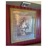 John Cho Floral Decadence Framed Print
