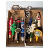 Ten Various Beer Tap Handles