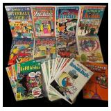 Huge Vintage Archie, Disney Comics Lot, 1968-