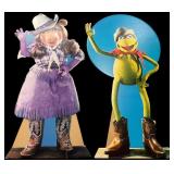 1981 Henson Associates Muppets Kermit and Miss Pig