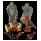 Multiple Vintage Beam Political Decanters,Figures