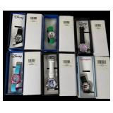 Group of Disney and Red Balloon Wristwatches