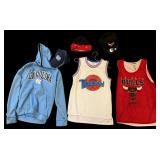 Chicago Bulls and North Carolina Memorabilia Lot
