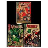 1967 Marvel Comics The Avengers Trio