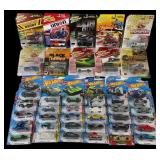Assortment of 56 Hot Wheels and Johnny Lightning