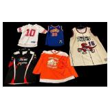 Assortment of Professional and League Jerseys