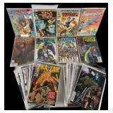 Assortment of 36 Vintage- Modern Comics/Keys