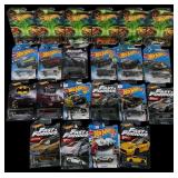 Mattel Hot Wheels 22-Car Batman and Franchise Lot