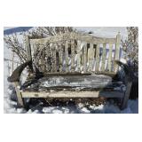 Outdoor Wood Garden Bench