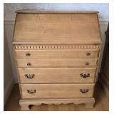Maple Wood Drop Down Secretary Desk