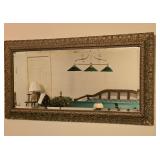 Gilt Wood Wall Mirror