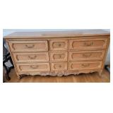 Hickory Mfg. Co. Provincial 9-Drawer Dresser