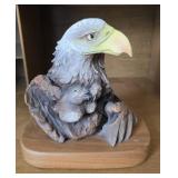 'Family Ties' Eagle Statue By B. Atkinson