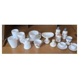 Occupied Japan+ Cups, Saucers, S&P+ (18)