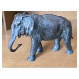 Cast Iron Elephant Statue Figurine