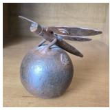 Jan Barboglio Iron Cricket Sculpture