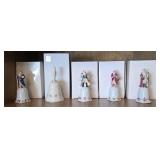 Lenox Christmas Santa Claus Bells (5)