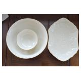 Lenox Bowls & Platter (4)