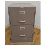 Century 2-Drawer Metal File Cabinet