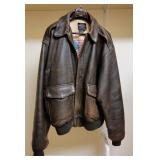 Avirex Type A-2 Distressed Leather Flight Jacket