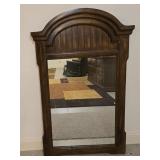 French Country Style Arched Wall Mirror