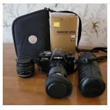 Minolta X-700 Camera, Kiron Lenses+