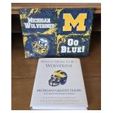 Michigan Wolverines Football Book & Wall Art
