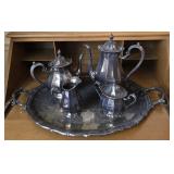 Silver Plated Webster-Wilcox Tea & Coffee Set (5)