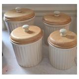 Preferred Stock Ceramic Kitchen Jars (4)