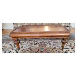Woodbridge Furniture Coffee Table On Casters