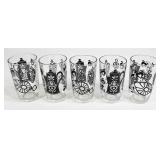 Vintage Swanky Swig Juice Glasses (5)
