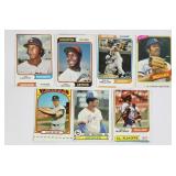 1970's Topps Miscut/Error Baseball Cards