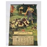 1940 Sharp Hardware Warsaw, IN Calendar