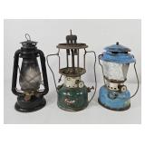 Polish Jupiter, Coleman & Sears Lanterns