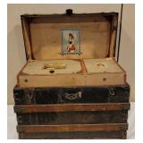 Victorian Style Steamer Trunk