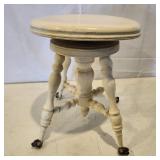 Victorian Claw Foot Swivel Piano Stool