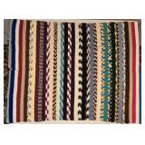 Handmade Crocheted Multi-Color Afghan