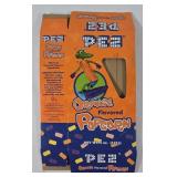 PEZ Orange Flavored Popcorn Box