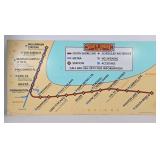 St. Joe County South Shore Line Metal Sign