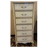 French Provincial Style Slim 6- Drawer Dresser