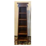 Stickley Roycroft Oak Magazine Pedestal Bookshelf