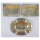Jonroth Culver Military Souvenir Ashtray & Trays