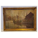 Nautical Scene Painting By Emerson Amundsen