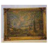 Dark Woods Framed Painting