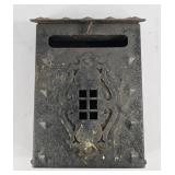 Mission-Style Metal Wall Mailbox