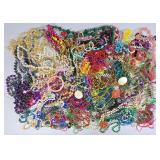 Huge Lot of Costume Jewelry Necklaces,Earrings +