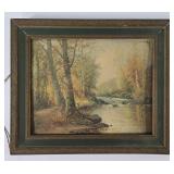 Autumn Landscape Print By William Henry Chandler