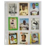 1960-80's Topps Willie Mays Baseball Cards